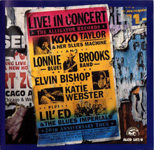 Carica l&#39;immagine nel visualizzatore di Gallery, Various : The Alligator Records 20th Anniversary Tour (2xCD, Album)
