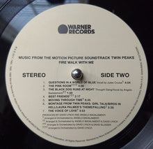 Carica l'immagine nel visualizzatore di Gallery, Angelo Badalamenti : Twin Peaks - Fire Walk With Me (Music From The Motion Picture Soundtrack) (LP, Album, RE, RP, 180)
