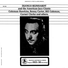 Carica l'immagine nel visualizzatore di Gallery, Django Reinhardt : Django Reinhardt And The American Jazz Giants (LP, Comp, RE, RM)
