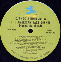 Carica l'immagine nel visualizzatore di Gallery, Django Reinhardt : Django Reinhardt And The American Jazz Giants (LP, Comp, RE, RM)

