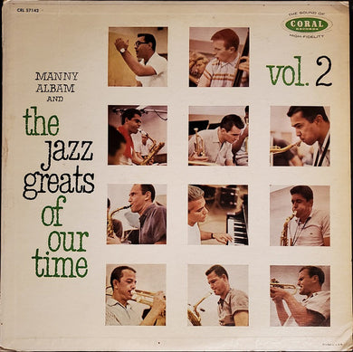 Manny Albam : The Jazz Greats Of Our Time - Vol. 2 (LP, Album, Mono)