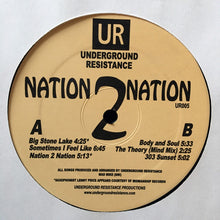 Carica l'immagine nel visualizzatore di Gallery, Underground Resistance : Nation 2 Nation (12", RE)
