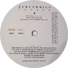 Carica l&#39;immagine nel visualizzatore di Gallery, Eurythmics : Savage (LP, Album)
