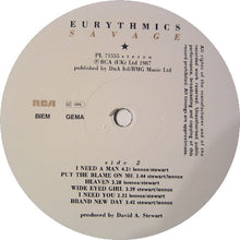 Carica l&#39;immagine nel visualizzatore di Gallery, Eurythmics : Savage (LP, Album)
