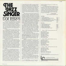 Carica l'immagine nel visualizzatore di Gallery, Eddie Jefferson : The Jazz Singer (Vocal Improvisations On Famous Jazz Solos) (LP, Blu)

