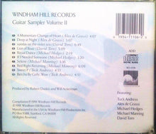 Carica l&#39;immagine nel visualizzatore di Gallery, Various : Windham Hill Records Guitar Sampler Volume II (CD, Smplr)
