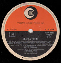 Carica l&#39;immagine nel visualizzatore di Gallery, Pippo Franco : Cara Kiri (LP, Album)
