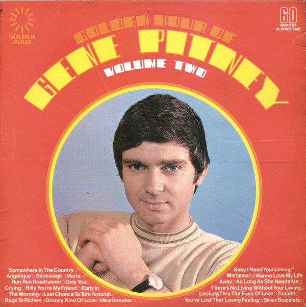 Gene Pitney : Golden Hour Of Gene Pitney - Volume Two (LP, Comp)