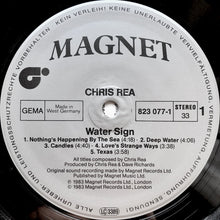 Carica l&#39;immagine nel visualizzatore di Gallery, Chris Rea : Water Sign (LP, Album)
