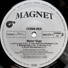 Carica l&#39;immagine nel visualizzatore di Gallery, Chris Rea : Water Sign (LP, Album)
