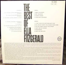 Carica l&#39;immagine nel visualizzatore di Gallery, Ella Fitzgerald : The Best Of Ella Fitzgerald (LP, Comp, RE)
