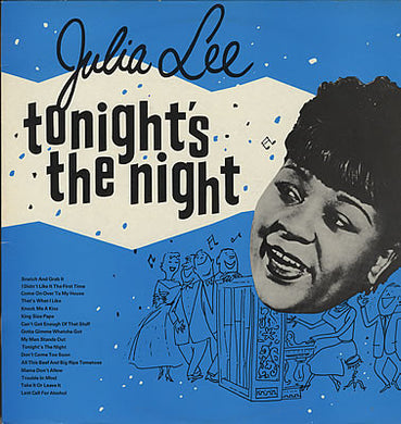 Julia Lee : Tonight's The Night (LP, Comp, Blu)