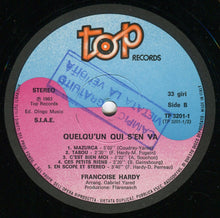 Carica l&#39;immagine nel visualizzatore di Gallery, Françoise Hardy : Quelqu&#39;un Qui S&#39;en Va (LP, Album)
