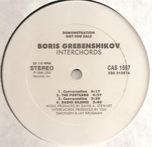 Carica l&#39;immagine nel visualizzatore di Gallery, Борис Гребенщиков : Interchords (12&quot;, Promo)
