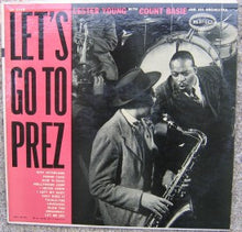 Carica l&#39;immagine nel visualizzatore di Gallery, Lester Young With Count Basie Orchestra : Let&#39;s Go To Prez (LP, Comp)
