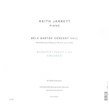 Carica l&#39;immagine nel visualizzatore di Gallery, Keith Jarrett : Budapest Concert (2xLP, Album)
