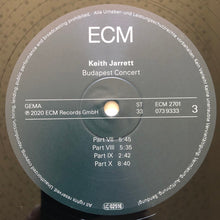 Carica l&#39;immagine nel visualizzatore di Gallery, Keith Jarrett : Budapest Concert (2xLP, Album)
