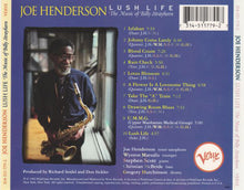 Carica l&#39;immagine nel visualizzatore di Gallery, Joe Henderson : Lush Life: The Music Of Billy Strayhorn (CD, Album)
