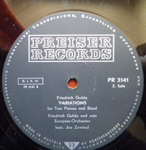 Carica l'immagine nel visualizzatore di Gallery, Friedrich Gulda Und Sein Eurojazz-Orchester Feat. J.J. Johnson, Joe Zawinul : Eurosuite (J. J. Johnson) / Variations (F. Gulda) For Two Pianos And Band (LP, Album, RE)
