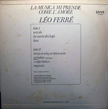 Carica l&#39;immagine nel visualizzatore di Gallery, Léo Ferré : La Musica Mi Prende Come L&#39;Amore (LP, Album)
