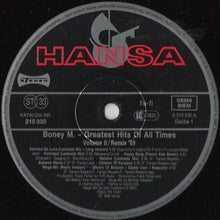 Carica l&#39;immagine nel visualizzatore di Gallery, Boney M. : Greatest Hits Of All Times - Remix &#39;89 - Volume II (LP, Comp)
