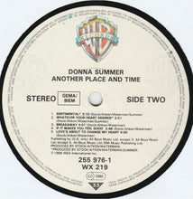Carica l&#39;immagine nel visualizzatore di Gallery, Donna Summer : Another Place And Time (LP, Album, Tel)
