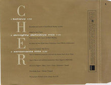 Carica l'immagine nel visualizzatore di Gallery, Cher : Believe (CD, Single, CD1)

