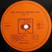 Carica l&#39;immagine nel visualizzatore di Gallery, Bob Dylan : Bob Dylan&#39;s Greatest Hits Vol.III (LP, Comp)
