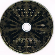 Carica l&#39;immagine nel visualizzatore di Gallery, Steve Wynn : Carelessly (CD, Single, Pro)
