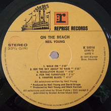 Carica l&#39;immagine nel visualizzatore di Gallery, Neil Young : On The Beach (LP, Album)
