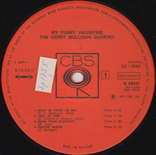 Carica l&#39;immagine nel visualizzatore di Gallery, Gerry Mulligan Quartet : My Funny Valentine 1958-1962 (2xLP, Comp, RE)
