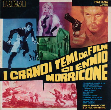 Ennio Morricone E La Sua Orchestra* : I Grandi Temi Da Film Di Ennio Morricone (LP, Comp)