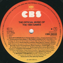 Carica l&#39;immagine nel visualizzatore di Gallery, Various : The Official Music Of The 1984 Games (LP, Album)
