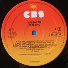Carica l'immagine nel visualizzatore di Gallery, Bob Dylan : Real Live (LP, Album)
