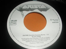 Carica l&#39;immagine nel visualizzatore di Gallery, Blue Zone (4) : On Fire (7&quot;, Promo)
