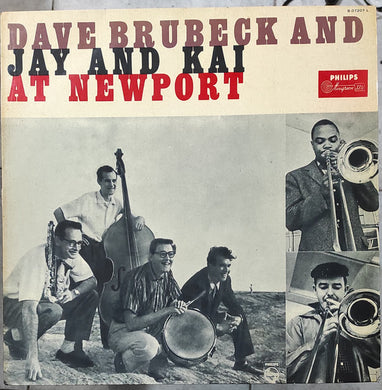 Dave Brubeck And Jay* And Kai* : At Newport (LP, Album, Mono)