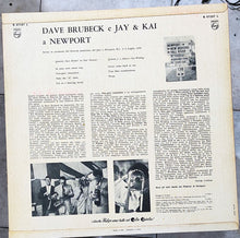 Carica l&#39;immagine nel visualizzatore di Gallery, Dave Brubeck And Jay* And Kai* : At Newport (LP, Album, Mono)

