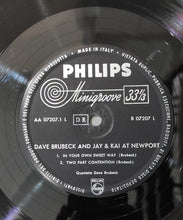 Carica l&#39;immagine nel visualizzatore di Gallery, Dave Brubeck And Jay* And Kai* : At Newport (LP, Album, Mono)
