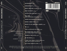 Carica l&#39;immagine nel visualizzatore di Gallery, Céline Dion : Let&#39;s Talk About Love (CD, Album)
