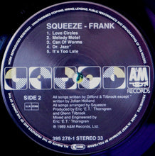 Carica l&#39;immagine nel visualizzatore di Gallery, Squeeze (2) : Frank (LP, Album)
