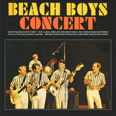 The Beach Boys : Beach Boys Concert (LP, Album, RE)