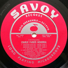 Carica l'immagine nel visualizzatore di Gallery, Charlie Parker : Charlie Parker Memorial (LP, Album, Mono, RE, RM)
