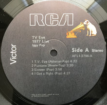 Carica l&#39;immagine nel visualizzatore di Gallery, Iggy Pop : TV Eye 1977 Live (LP, Album)
