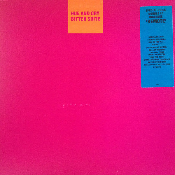 Hue & Cry : Bitter Suite / Remote (2xLP, Comp)