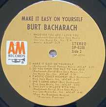 Carica l'immagine nel visualizzatore di Gallery, Burt Bacharach : Make It Easy On Yourself (LP, Album, Ter)
