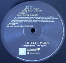 Carica l&#39;immagine nel visualizzatore di Gallery, Depeche Mode : Construction Time Again (LP, Album, RE, RM, Gat)
