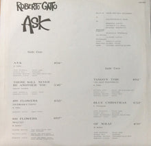 Carica l&#39;immagine nel visualizzatore di Gallery, Roberto Gatto : Ask (LP, Album)
