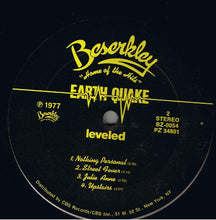 Carica l'immagine nel visualizzatore di Gallery, Earth Quake (2) : Leveled (LP, Album)
