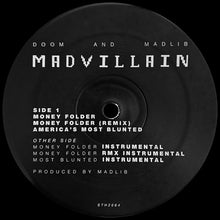 Carica l&#39;immagine nel visualizzatore di Gallery, Madvillain : Money Folder / America&#39;s Most Blunted (12&quot;, Single, RP)
