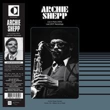 Carica l&#39;immagine nel visualizzatore di Gallery, Archie Shepp : Live In Paris 1974 - Lost ORTF Recordings (LP, Album, Dlx, RM, Gat)
